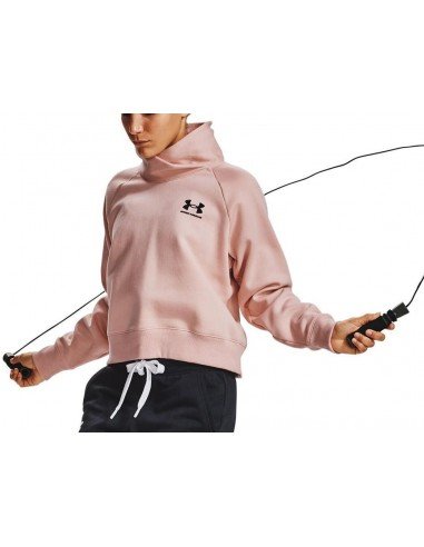 SWEATSHIRT UA RIVAL FLEECE WRAP NECK...