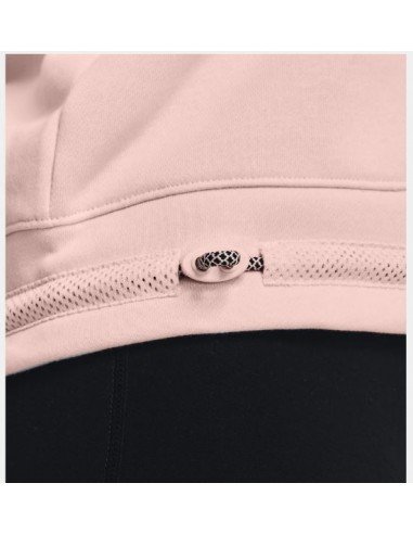 SWEAT UA RIVAL FLEECE MESH CREW FEMME...