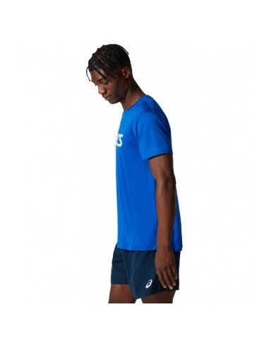 T-SHIRT ASICS CORE BLEU