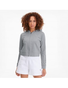 VESTE A CAPUCHE FEMME RTG GRIS