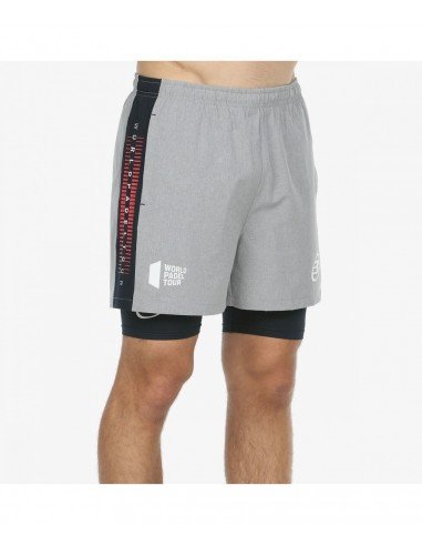 SHORT REPLET GRIS MOYEN VIGORE homme