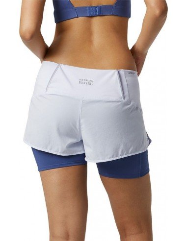 SHORT Printed Impact Run 2in1 FEMME