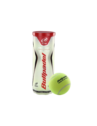 Balles Bullpadel PREMIUM PRO tube de...